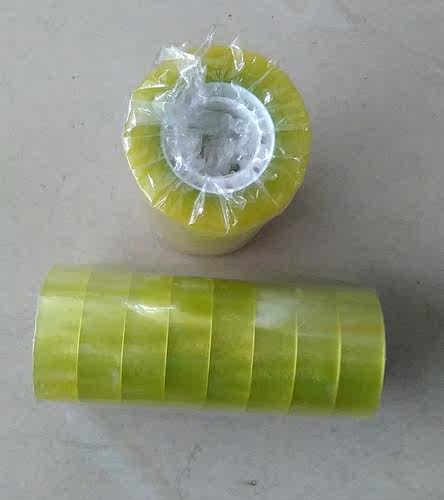 正品德粘堡1.7cm*40码（DE NIAN BAO)透明文具胶小胶带手工胶 - 图0