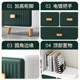 Thickened drawer storage cabinet bedroom bedside table