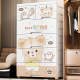 Children's Cartoon Drawer Chest of Drawers on Wheels Toy Cabinet