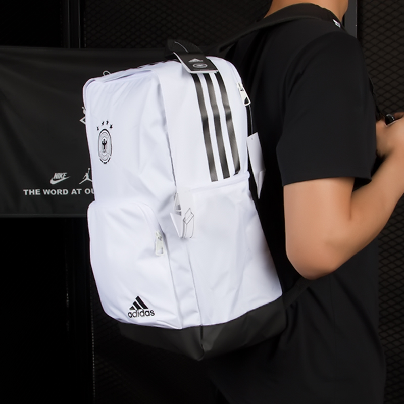 Adidas阿迪DFB BACKPACK 旅游包足球包男女双肩包CF4941 FQ5261 - 图1