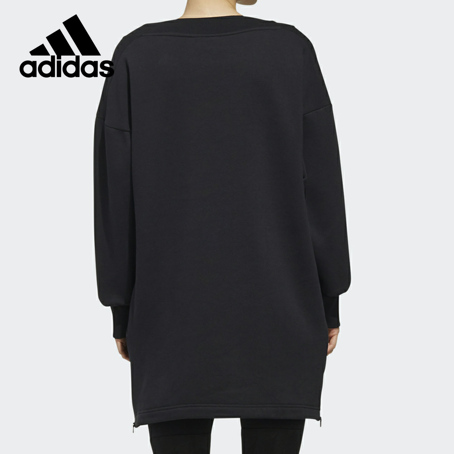 Adidas/阿迪达斯正品W ID TUNIC女子休闲运动卫衣套头衫 ED1413-图2