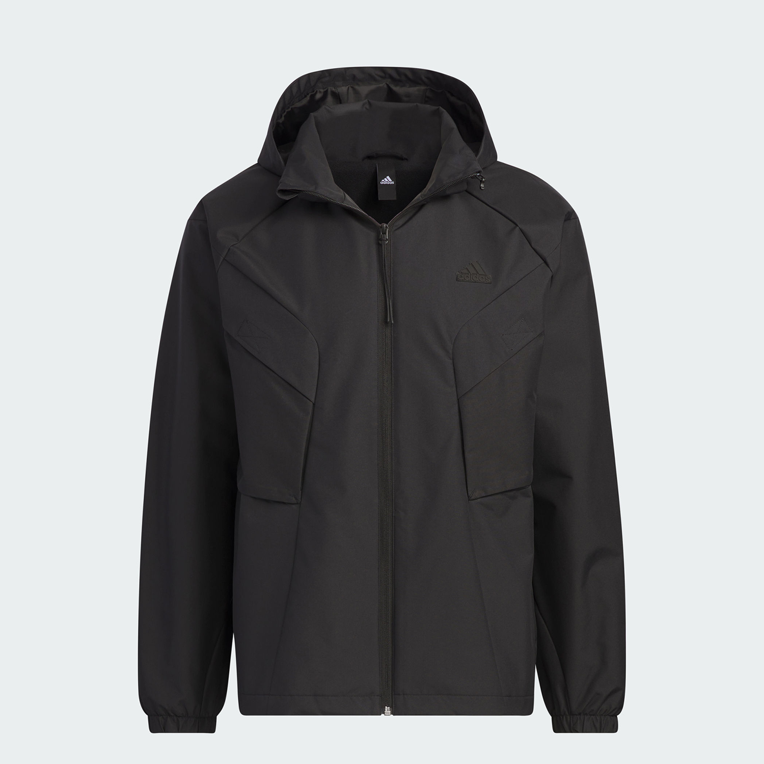 Adidas/阿迪达斯正品新款男子运动训练保暖连帽外套IS0450 - 图2