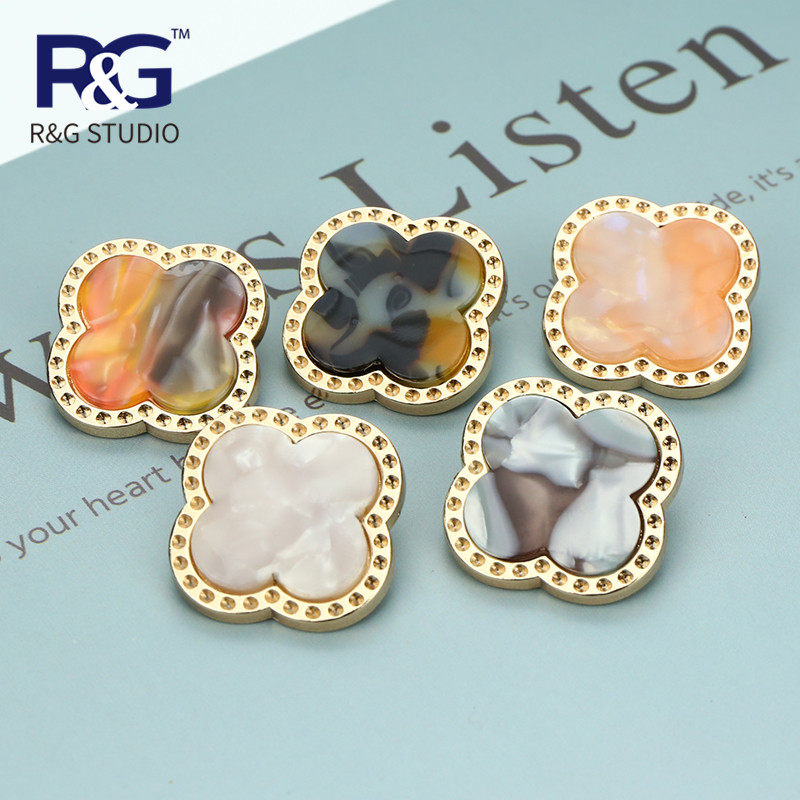 精美小香风金属纽扣四叶草圆形点油扣子女风衣毛衣羊绒毛呢大衣扣,淘宝优惠券,粉丝福利购,淘宝优惠卷