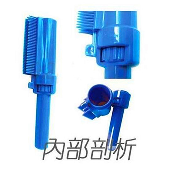 Professional multifunctional blue hair dye comb