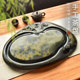 She Inkstone Tea Tray Original Stone Kung Fu Tea Sea Hand Carving