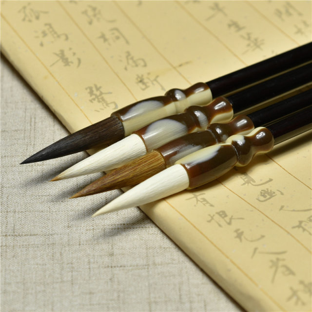The Four Treasures of the Study Room for Beginners to Learn Calligraphy and French Painting