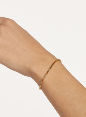 PDPAOLA女纯银八角盒子链手链