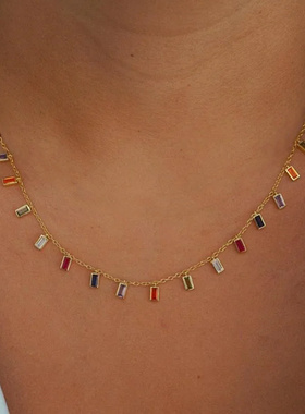 s925纯银项链女轻奢小众设计