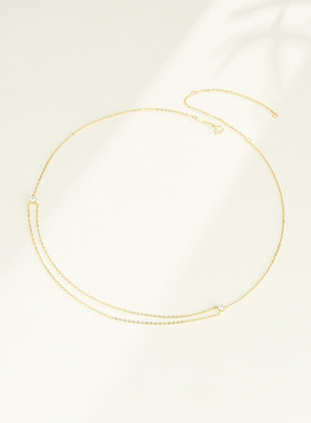 PDPAOLA纯银女轻奢项链生日礼物