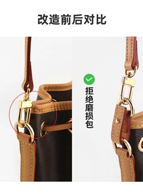 LVnanonoe包包边角防磨损扣