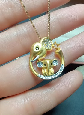 S925银吊坠空托圆3*3mm古法