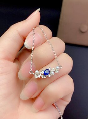 时尚锁骨链银空托白金女