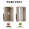 Gas pipeline shielding decorative pipeline shielding natural gas wall-mounted boiler sewer pipe hole plate water heater