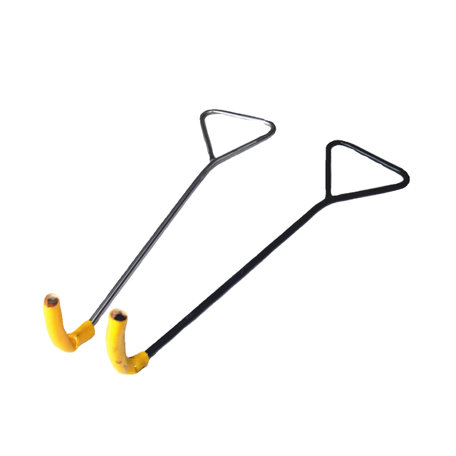 Glass lift hook round steel stainless steel glass lift tool