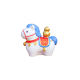 Sankong Scenic Spot Cute Year of the Horse mascot ornaments to attract wealth and decoration creative zodiac horse New Year gifts to make money immediately