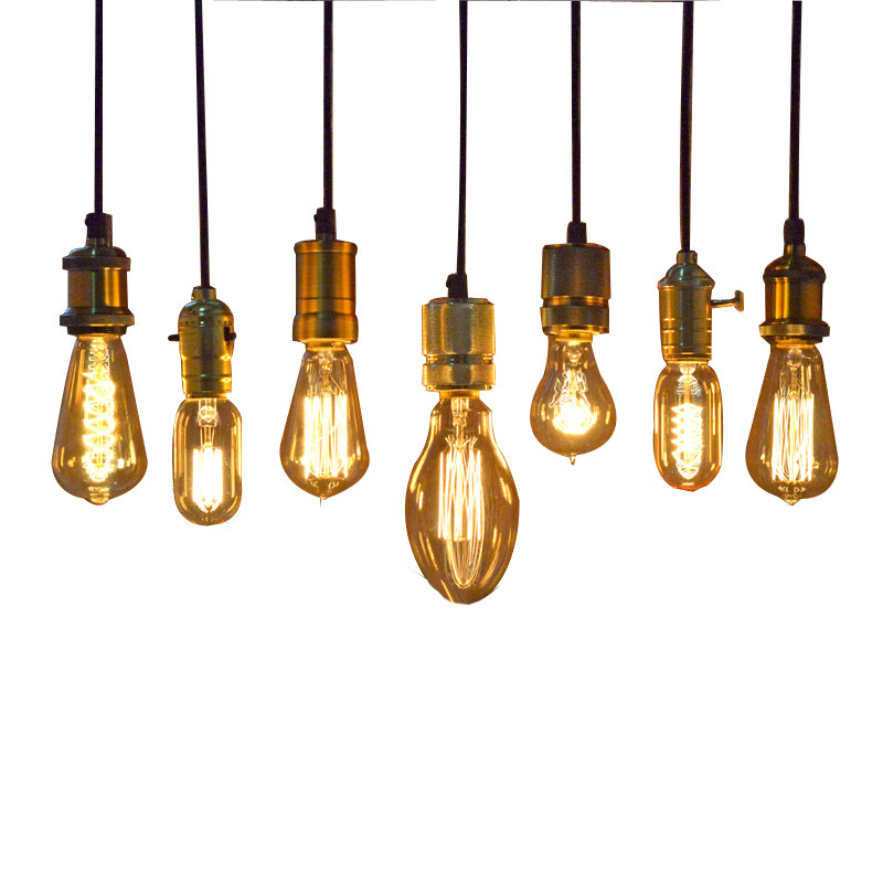 复古创意钨丝暖光装饰北欧个性餐厅酒吧柜台服装店二线轨道条吊灯,淘宝优惠券,粉丝福利购,淘宝优惠卷