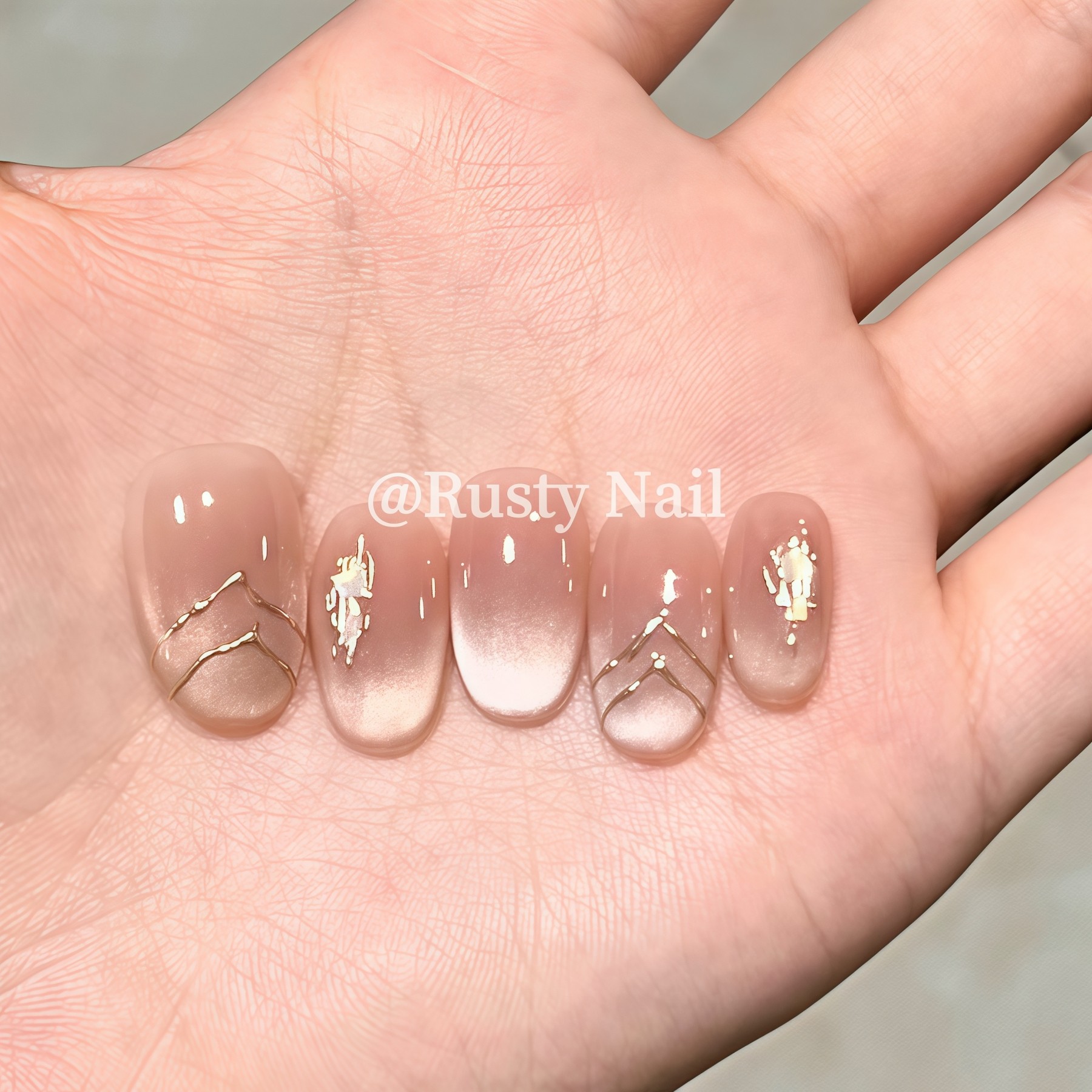 【空山烬雨】新中式清冷千金爆闪猫眼纯手工穿戴甲高级感美甲贴片,淘宝优惠券,粉丝福利购,淘宝优惠卷