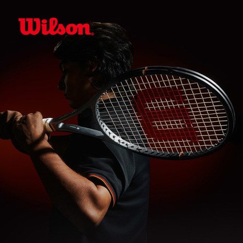 Wilson威尔胜2026款经典涂装pro staff V13碳素专业职业型网球拍 - 图0