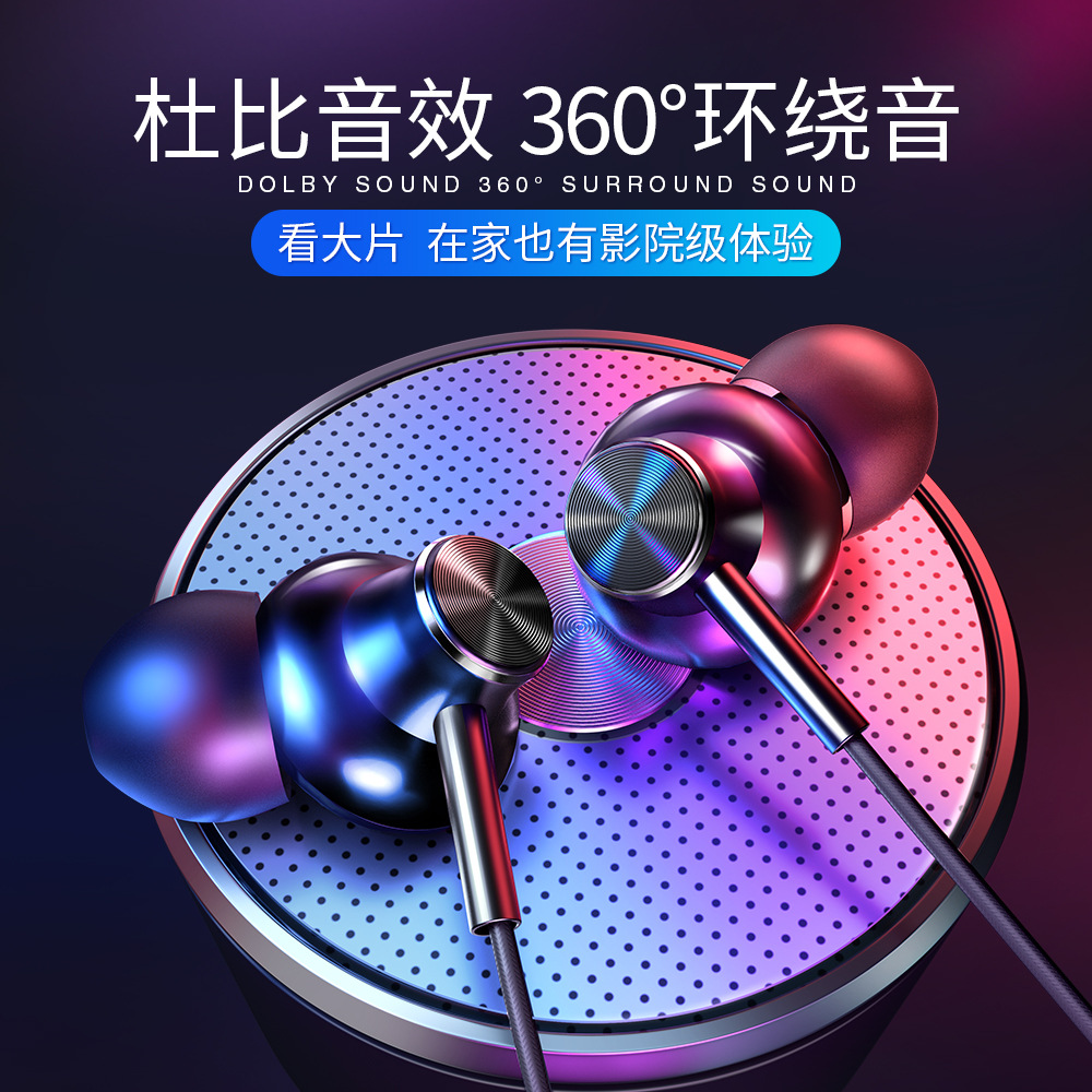 Earbuds Earphone Stereo Sports Headset Waterproof高音质耳机-图1