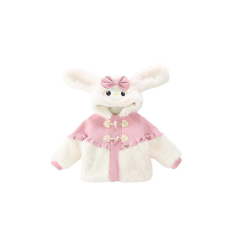 女童秋冬加绒皮草外套儿童仿皮草大衣女宝宝洋气时髦棉服保暖加厚,淘宝优惠券,粉丝福利购,淘宝优惠卷