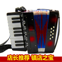 17 Key 8 Bass Accordion Children Enlightenment Puzzle Baby Instrument Toy Birthday Toy Adult Accordion