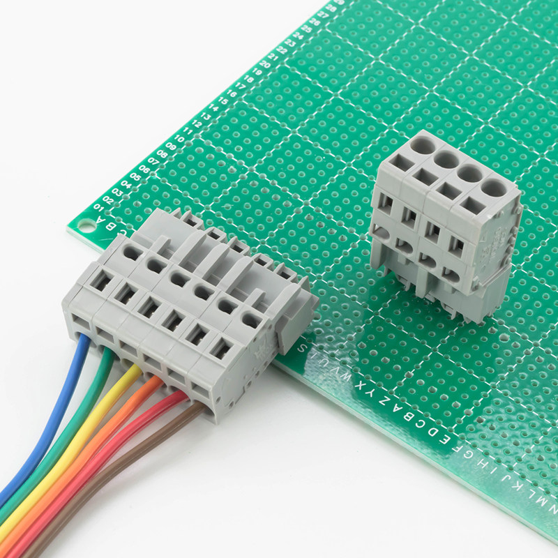 焊PCB线路板接线MCS弹簧插拔式对插连接器接插件3.5/5.0/5.08/7.5_虎窝淘