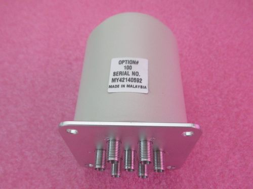 全新Agilent 87106B DC-20GHz 24V SMA SP6T 射频微波同轴开关 - 图2