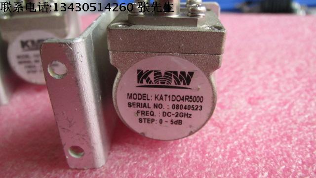 进口KMW DC-2GHz SMA 5dB 0.5dB步进/可调/手调衰减器可变衰减器-图1