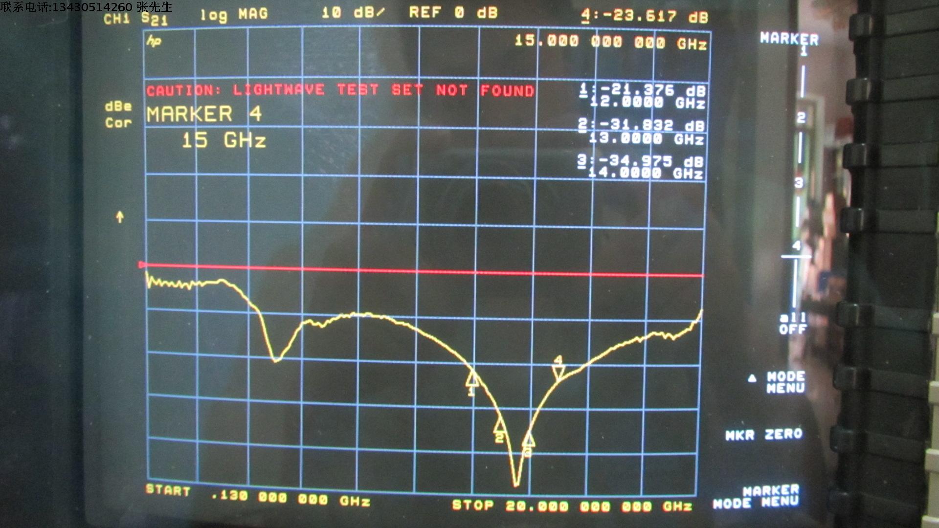 美国RACAL JD35412 12-14GHz SMA RF 射频微波同轴宽带隔离器 - 图3