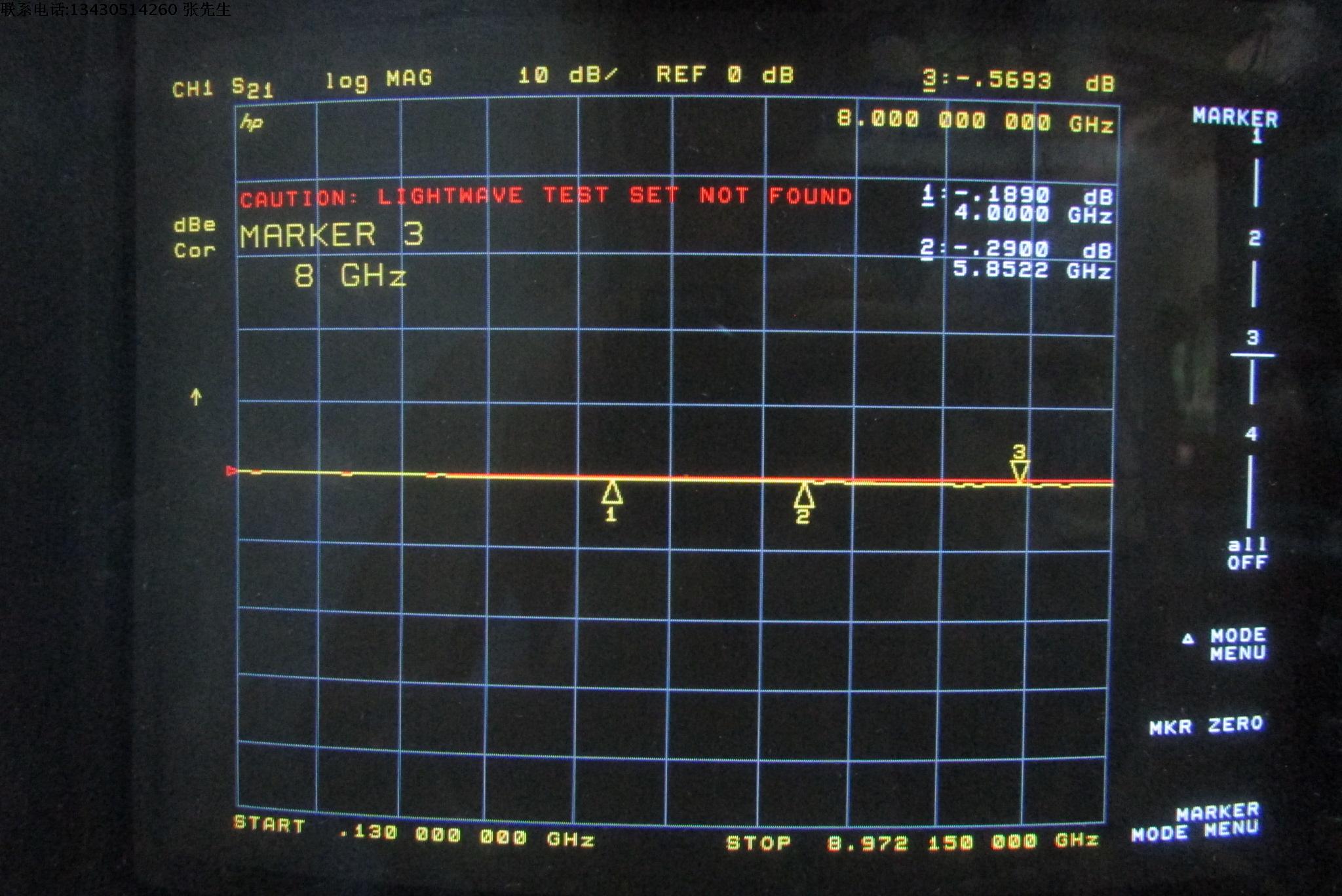 美国 Atlantecrf A3205-20 4-8GHz 20dB SMA射频同轴定向耦合器-图3