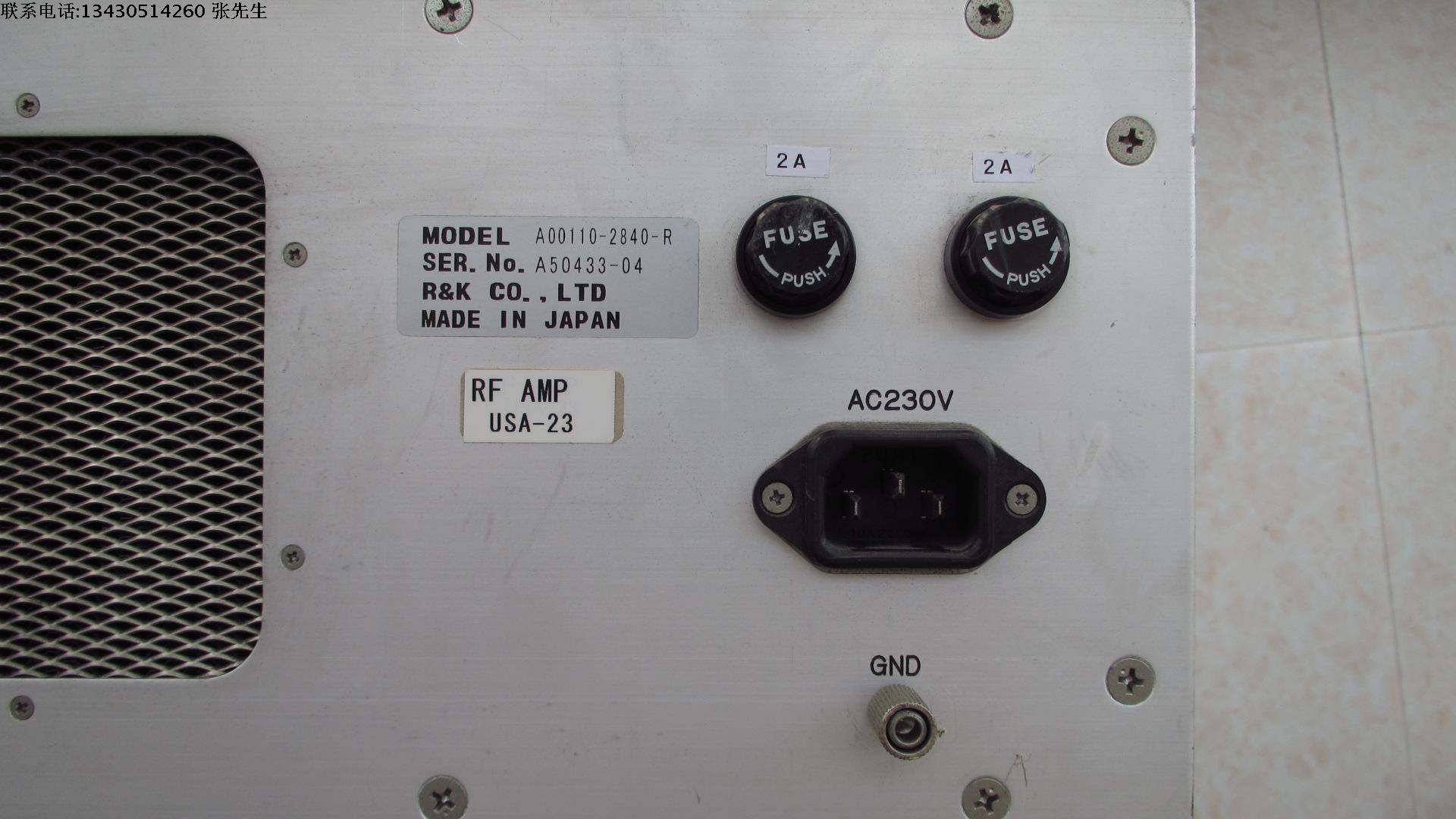 R&K进口 10-1000MHz 30dB 40dBm 20W SMA  宽带功率放大器 整机 - 图3