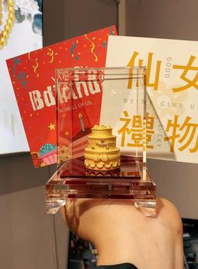 源头厂家供礼品摆件铸金原创设计