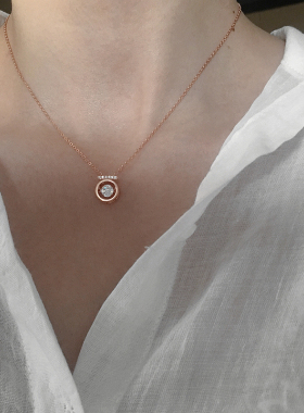 金秘书同款项链耳钉通体进口