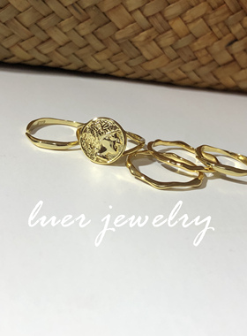 售完无补3件自动8通体纯银戒指