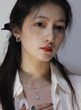 法式轻奢纯银项链85折