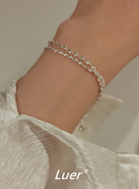 波光粼粼意大利进口纯银手链