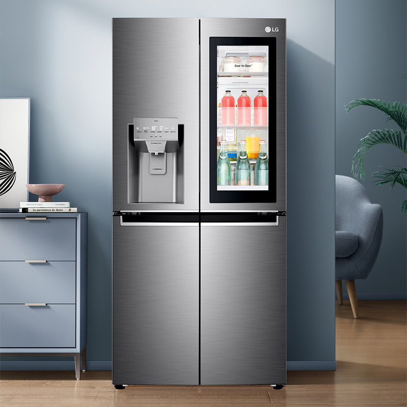 LG家电套装55吋落地艺术电视 508L制冰机冰箱 10KG洗烘一体机 - 图1