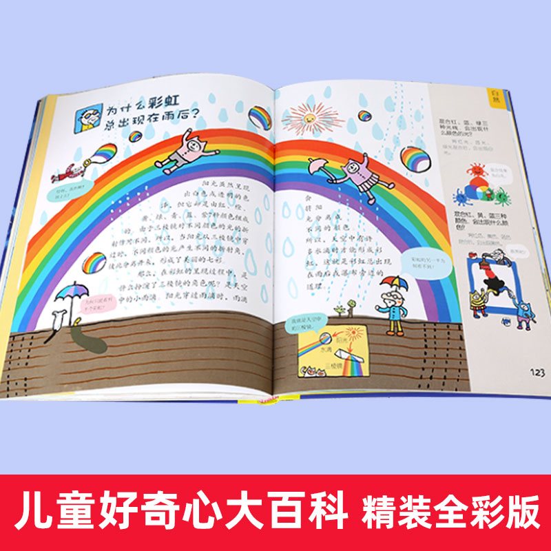 儿童好奇心大百科十万个为什么幼儿版JST绘本6岁以上身边的科学百科全书小学生二三四年级趣味科普类书籍小学10万个为什么儿童版-图2