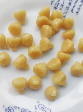 国产琉璃仿玉色莲蓬古风吊坠