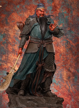 东来紫关公摆件武财神神像铜雕招财供奉铜像关帝圣君京铜纯铜大型