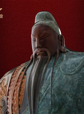 东来紫武财神佛像招财供奉纯铜关公神像铜像财神爷店铺关帝圣君
