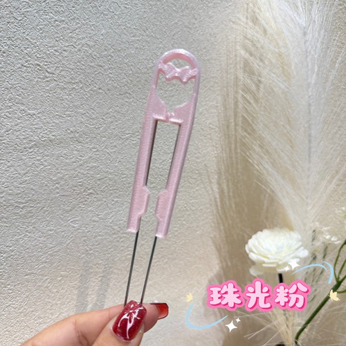 一条咸鱼小萌70双针镊子豆笔豆针2.6MM拼豆省力肌中力拼豆工具 - 图2