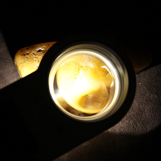 Antiques imported from Germany should be inspected for gemstone identification with high magnification