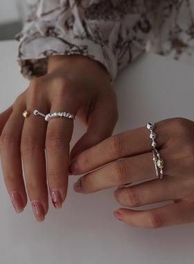 戒指合集！超百搭通体纯银INS