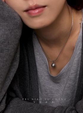 经典款！奶奶灰简约珍珠项链