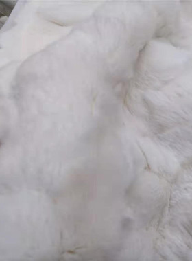 褥子整张獭兔手工皮草diy布料