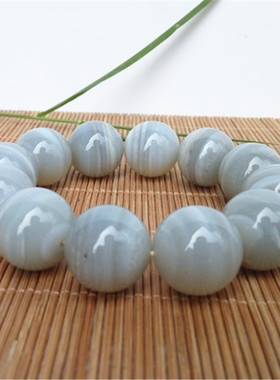 规则成形手链天然千层白玛瑙条纹