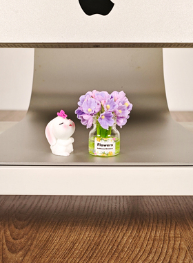 桌面装饰摆件电脑显示器办公屏幕小饰品2025新款上班稳定情绪神器