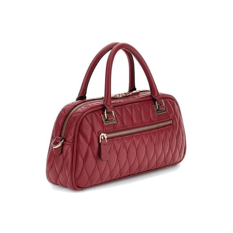 代购GUESS女士手提包便携收纳日常携带轻便出行多口袋设计红色,淘宝优惠券,粉丝福利购,淘宝优惠卷