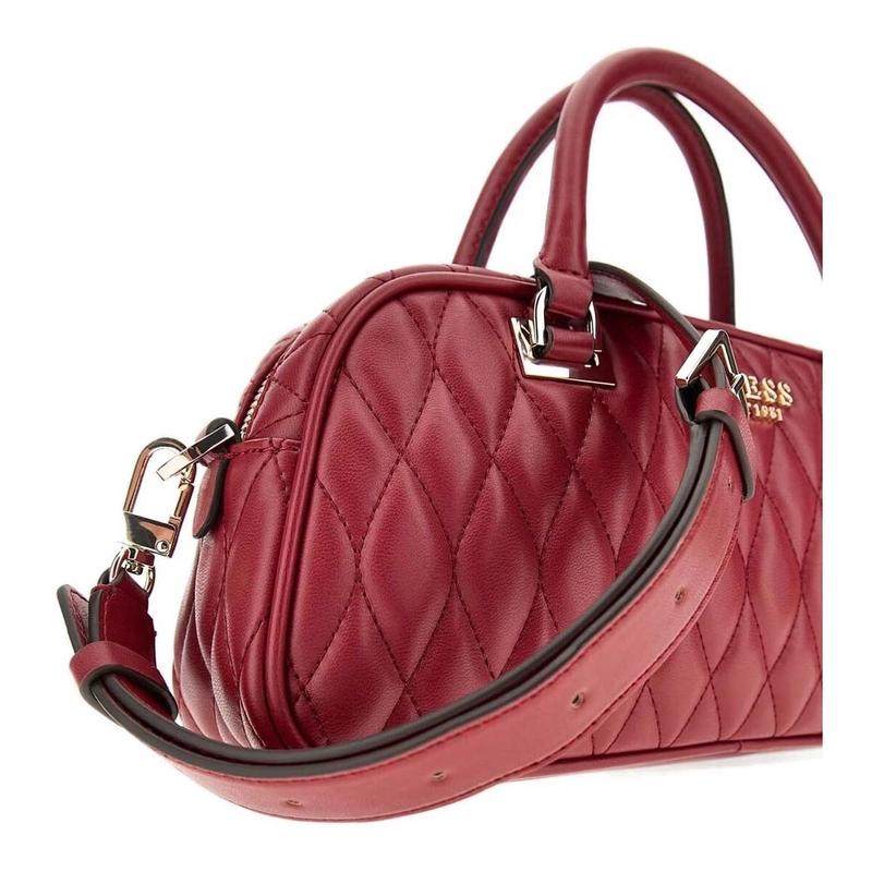 代购GUESS女士手提包便携收纳日常携带轻便出行多口袋设计红色,淘宝优惠券,粉丝福利购,淘宝优惠卷